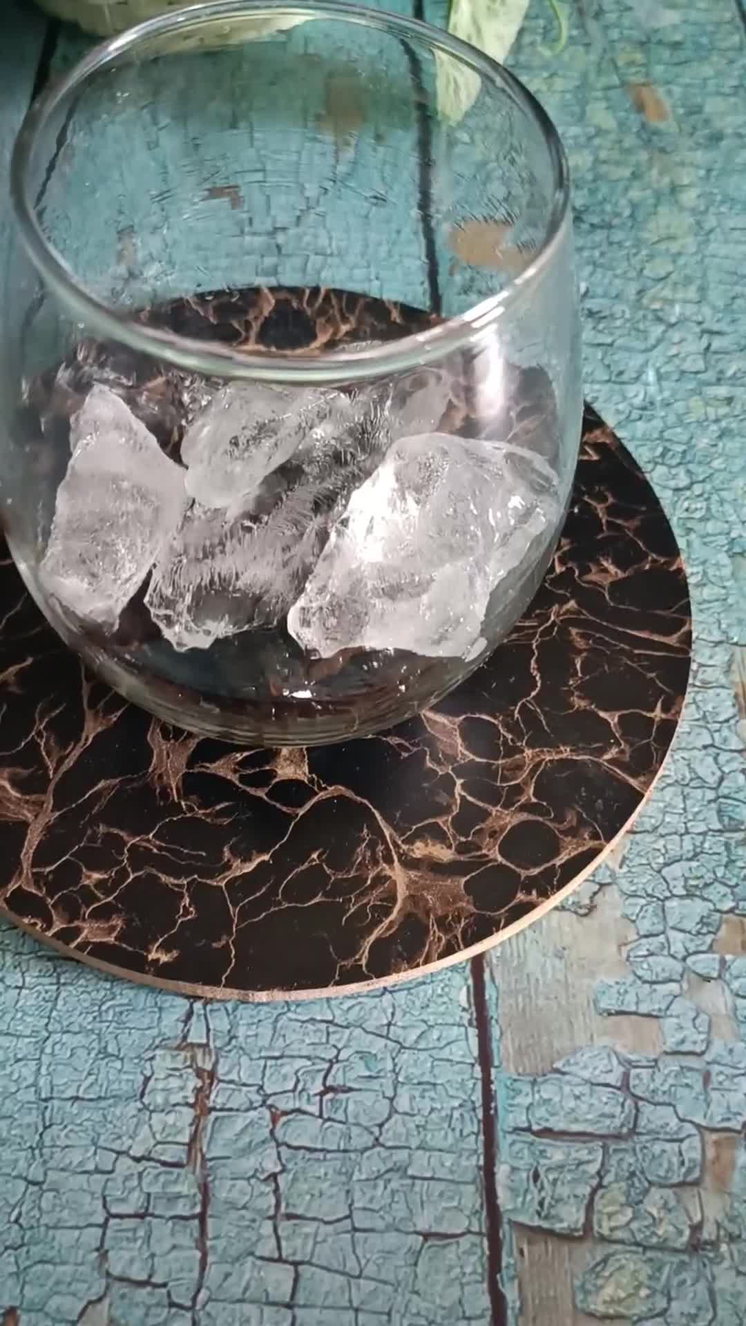 Gambar langkah 1 resipi Sparkling Water Sirap Bandung Cincau.