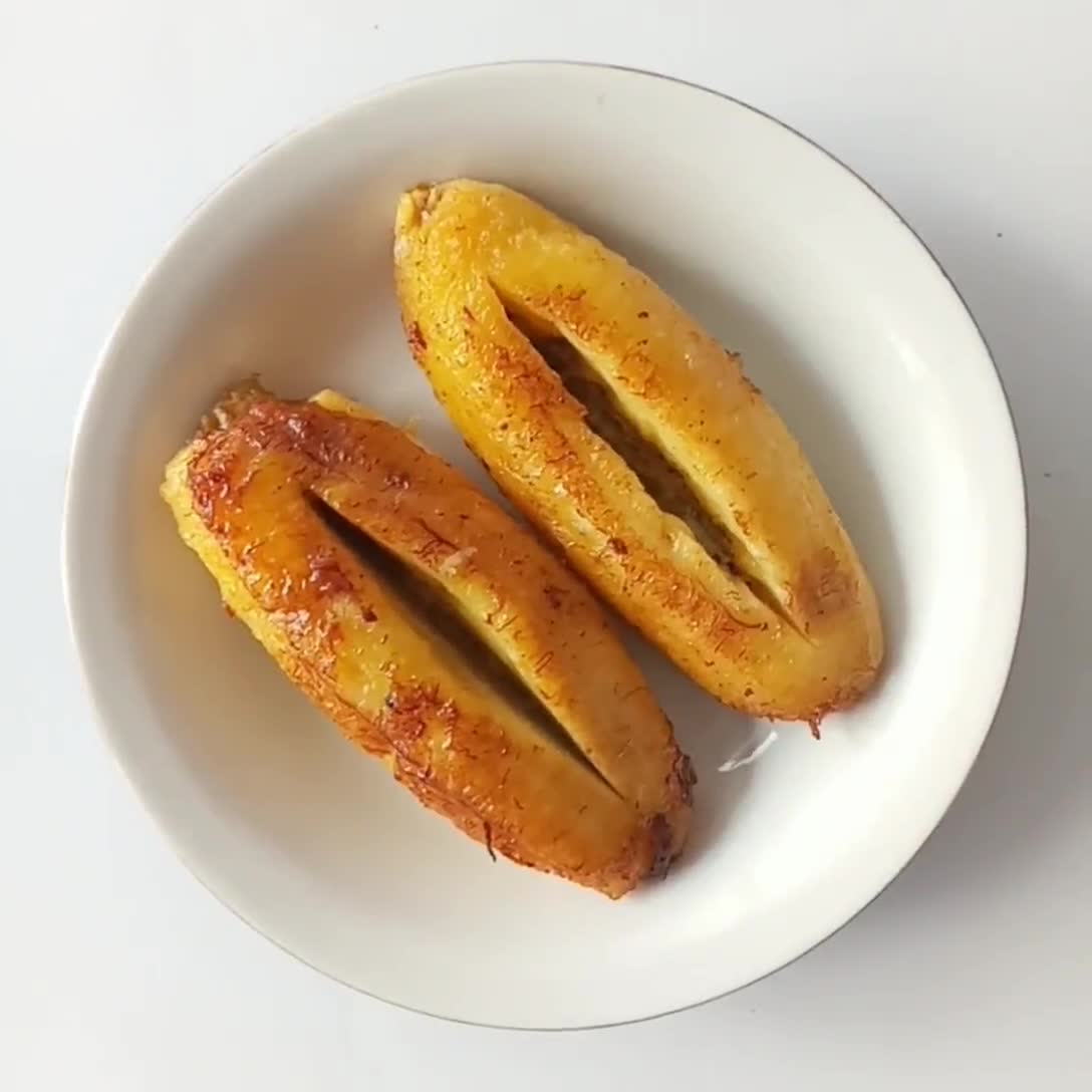 Foto langkah ke 1 dari resep Pisang Susu Cokelat Kacang.