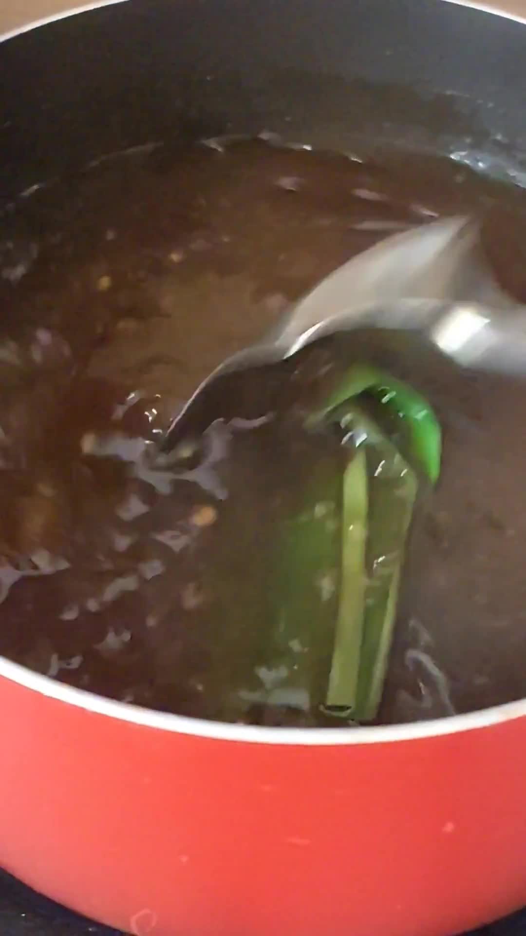 Foto langkah ke 3 dari resep Bubur Randang Khas KalSel.