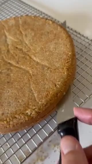 A picture of step 11 of Coconut Pecan Cake.