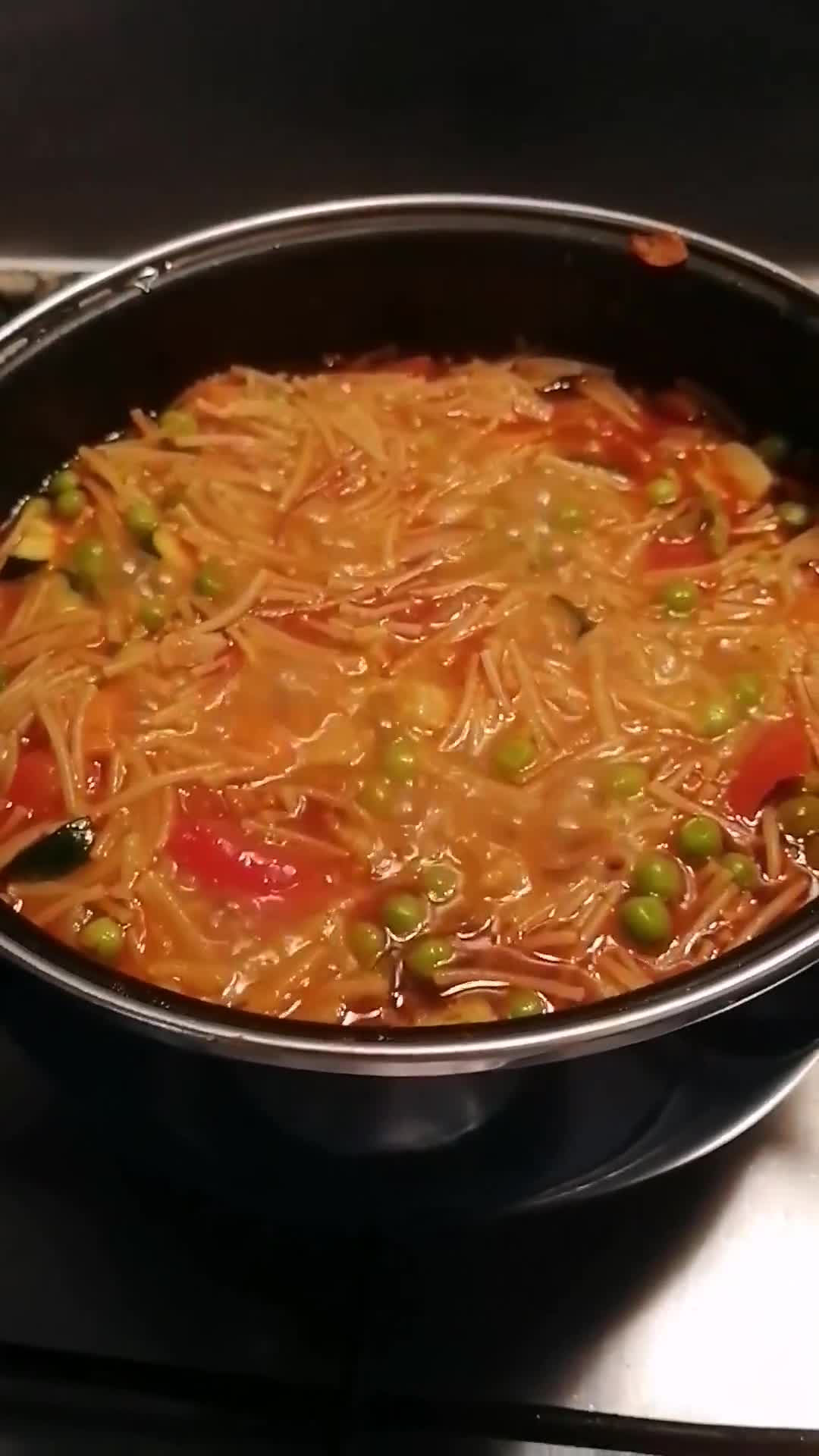 Foto del paso 3 de la receta: 348. Fideuà melosa de verduras y guisantes