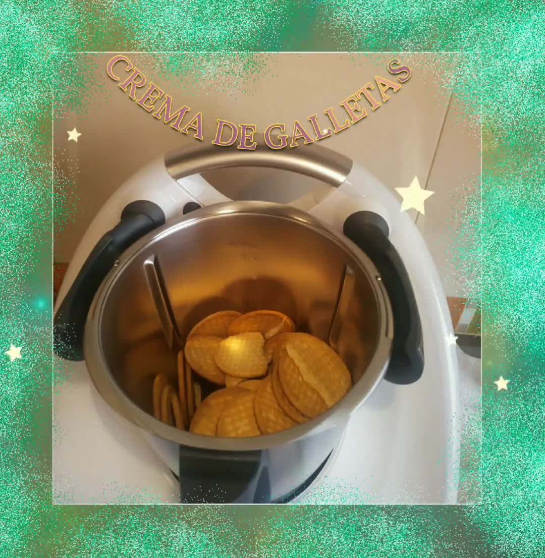 Foto del paso 1 de la receta: Crema de galletas al caramelo en Thermomix