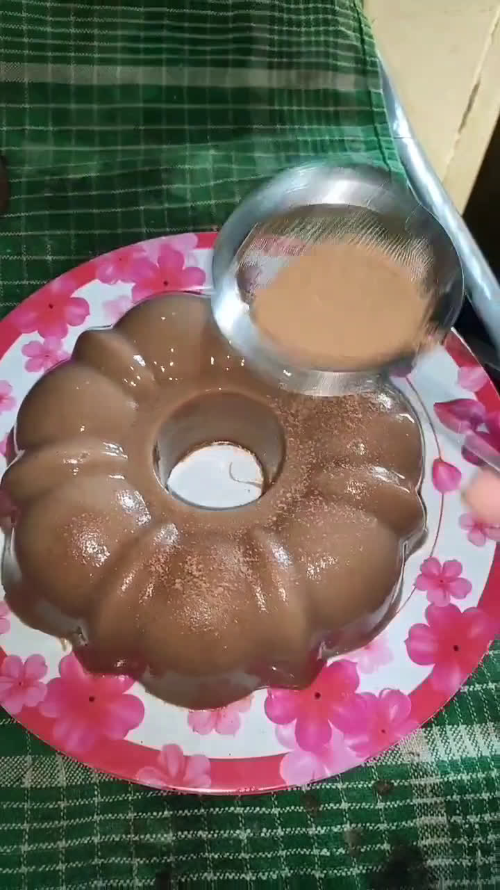 Foto langkah ke 4 dari resep Puding roti tawar milo.