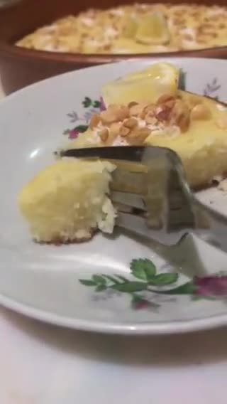 Foto langkah ke 9 dari resep Limonlu Revani (Semolina Cake in sugar syrup).