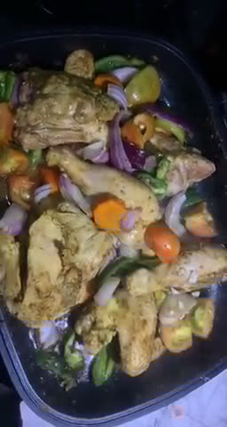 A picture of step 9 of Steamed Chicken sauce.