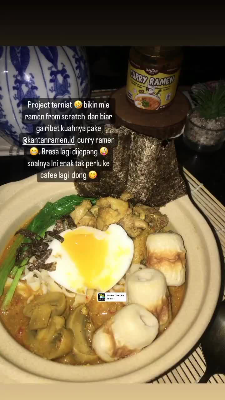 Foto langkah ke 6 dari resep 40. Mie ramen kuah kari.