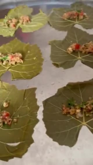 صورة لخطوة 2 من وصفة يالنجي بحشوة البرغل