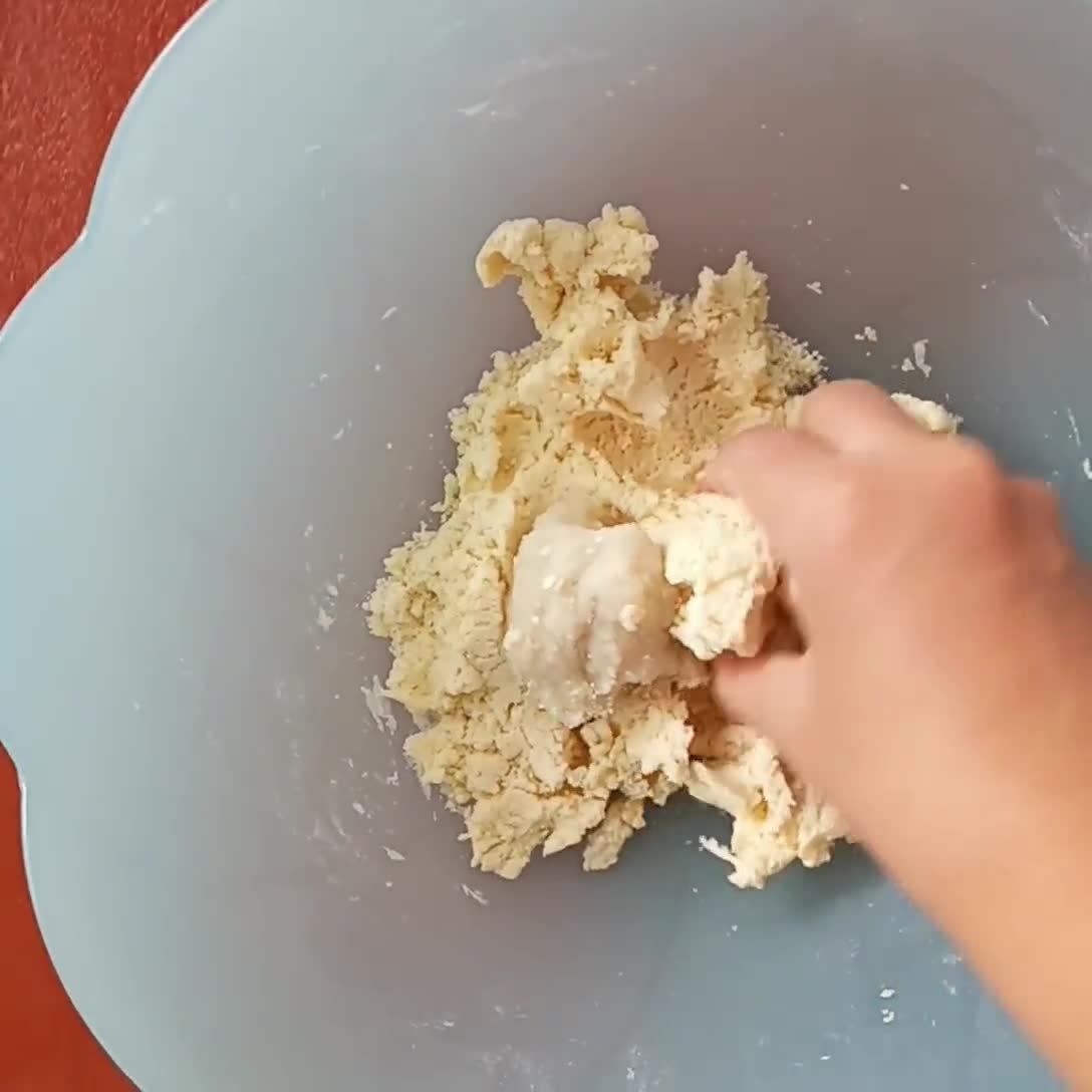 Foto langkah ke 4 dari resep Donat Mochi (Pon de Ring).