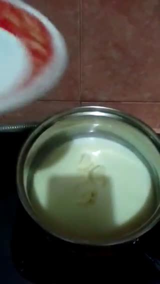 Foto langkah ke 4 dari resep Thai Tea Silky Pudding.