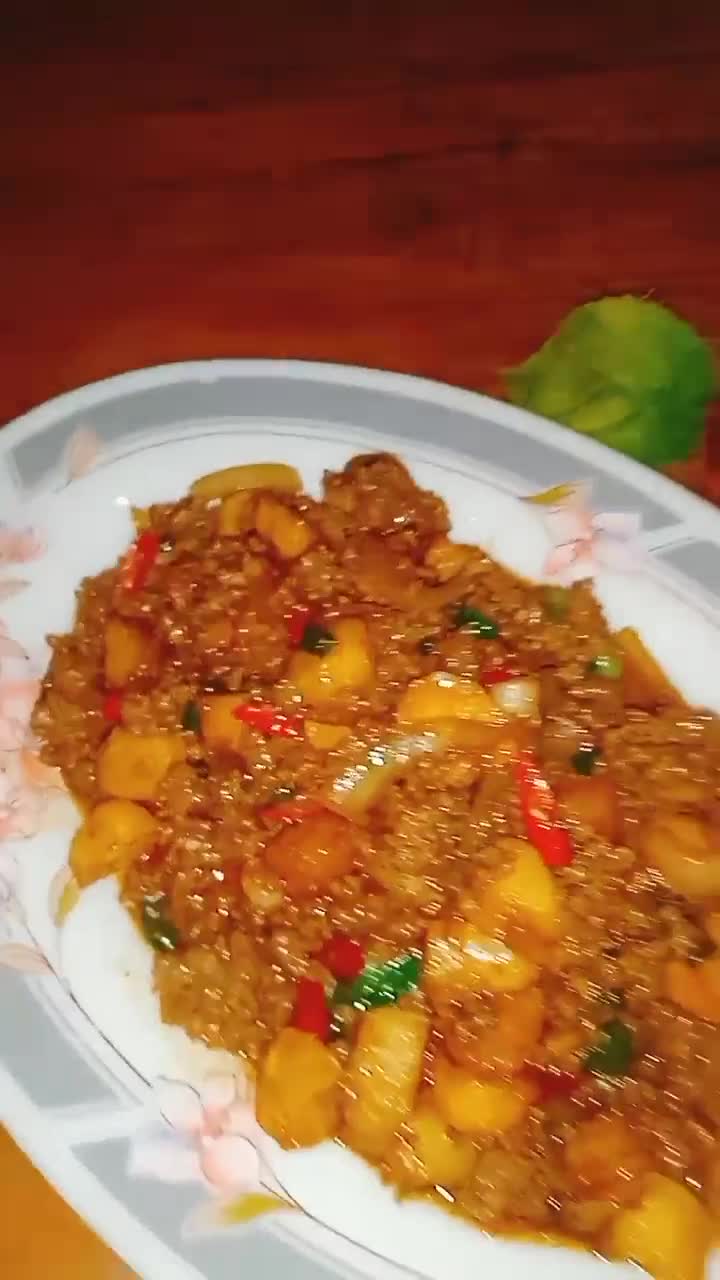 Foto langkah ke 5 dari resep Daging cincang kentang kecap.