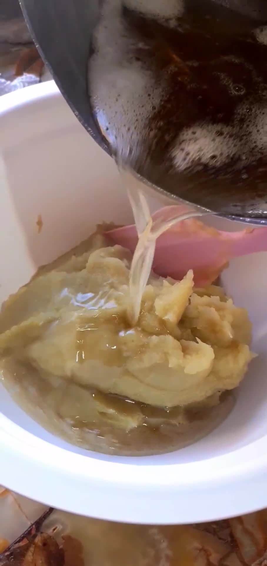 Foto del paso 4 de la receta: Dulce de batata marmolado🤓
