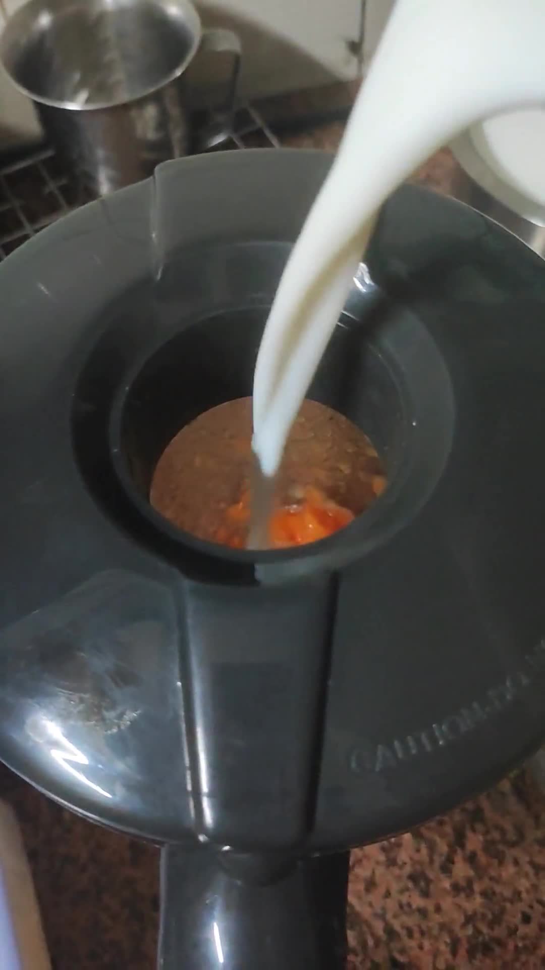 पपाया बनाना शेक रेसिपी चरण 2 फोटो