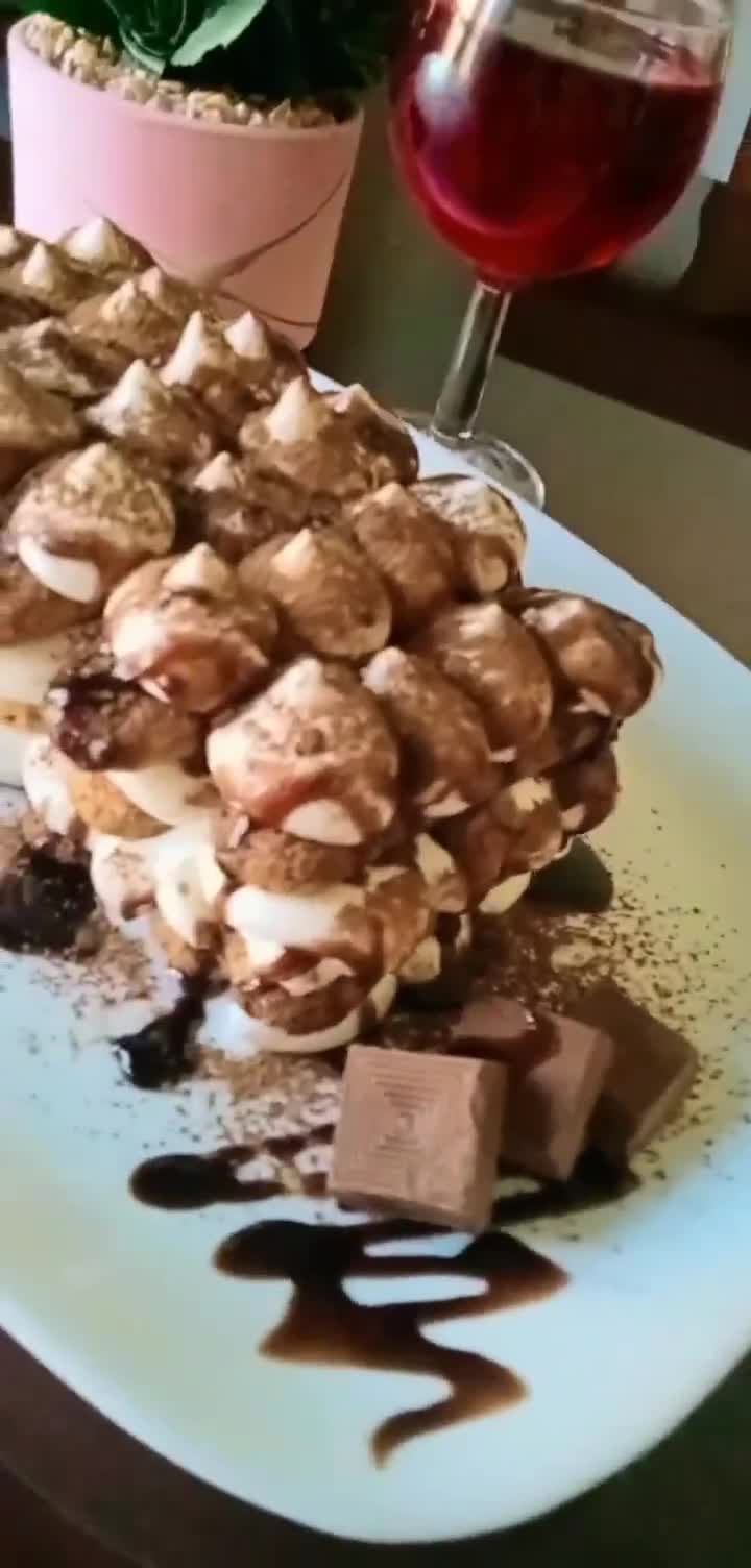 صورة لخطوة 1 من وصفة تيراميسو بالشوكولا سريع💗بدون ماسكاغبون