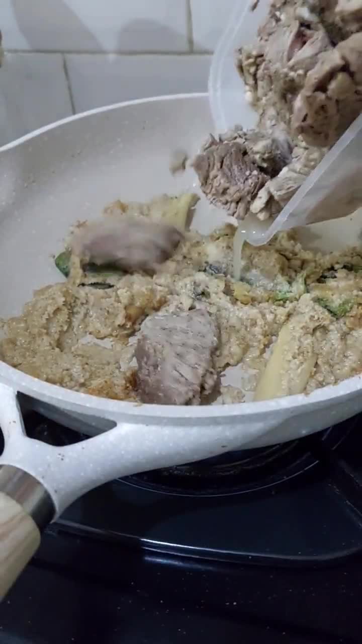 Foto langkah ke 3 dari resep Gepuk Daging Sapi Serundeng.
