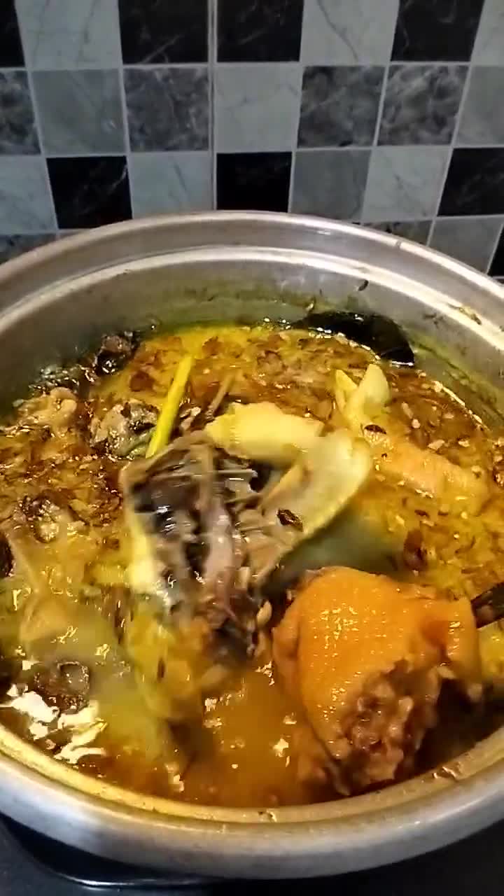 Foto langkah ke 12 dari resep Opor Ayam Merah.