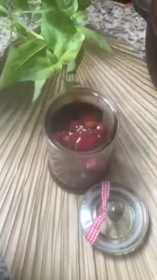 Une image de l'étape 7 de Confiture cerises 🍒 fraise 🍓 pistaches 🍃.
