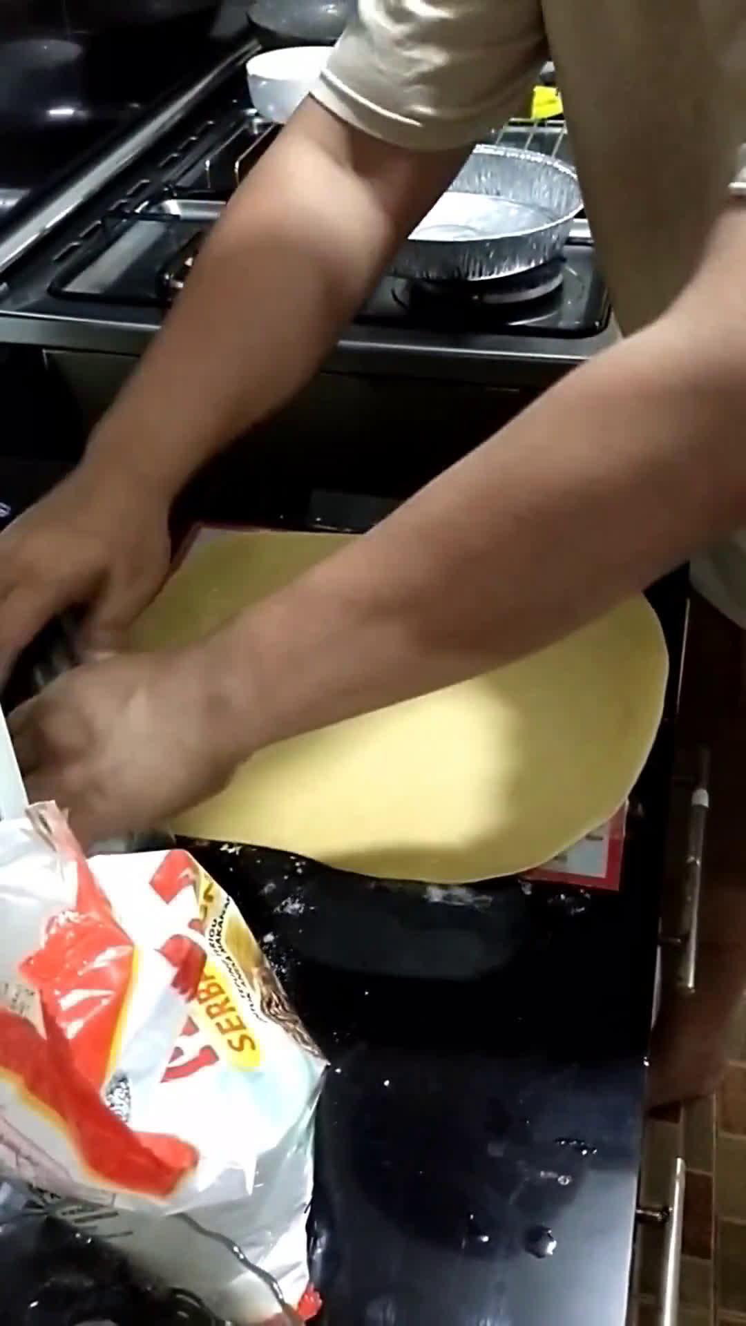 Foto langkah ke 4 dari resep Pie Apel.
