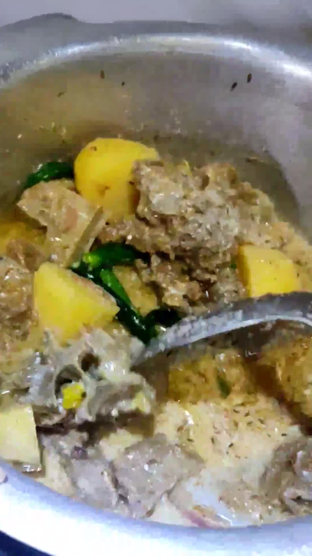 A picture of step 7 of Mutton Yakhni Pulao.