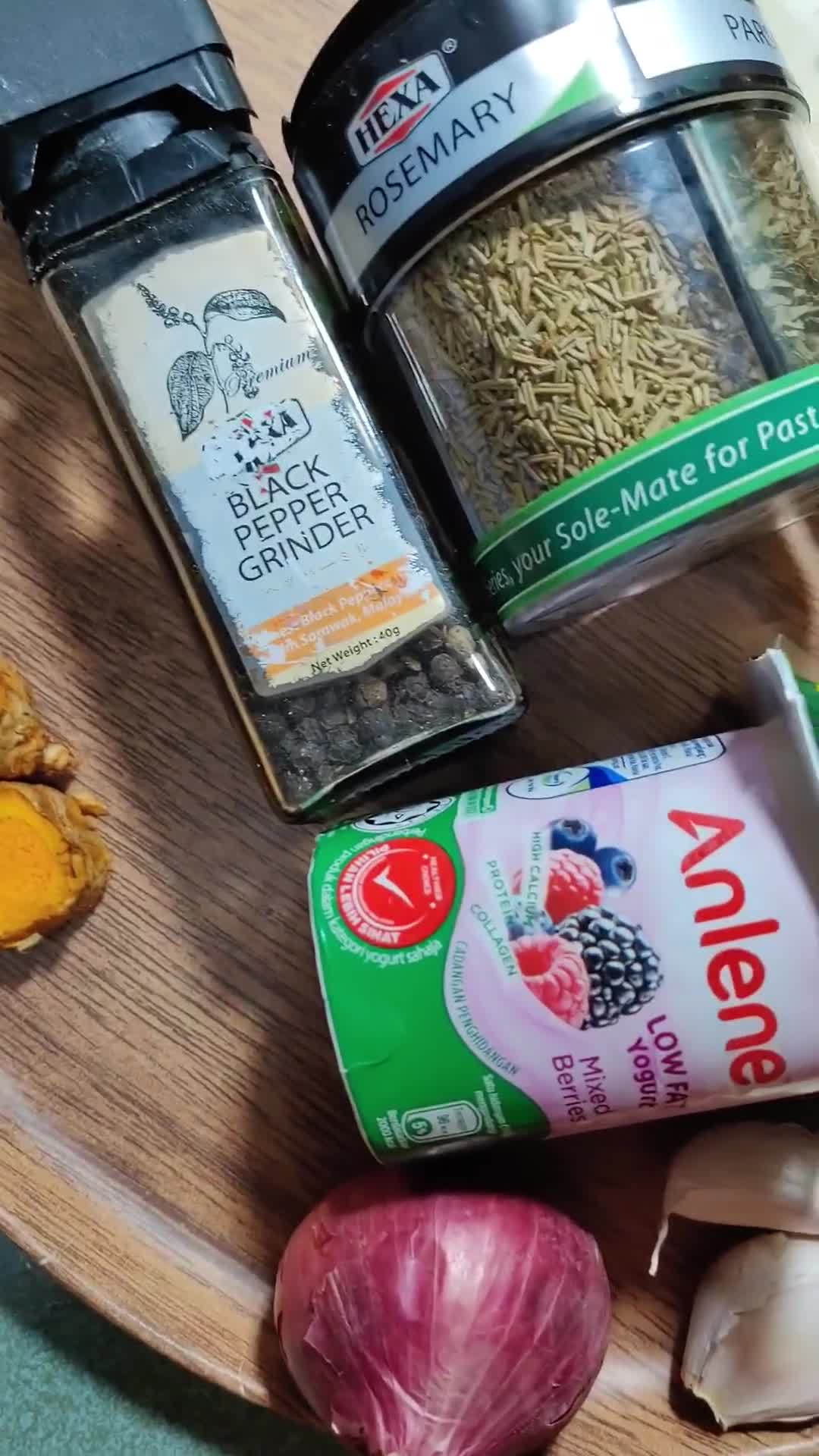 Gambar langkah 1 resipi Ayam Bakar Simple.