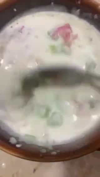 A picture of step 3 of Cucumber Raita.