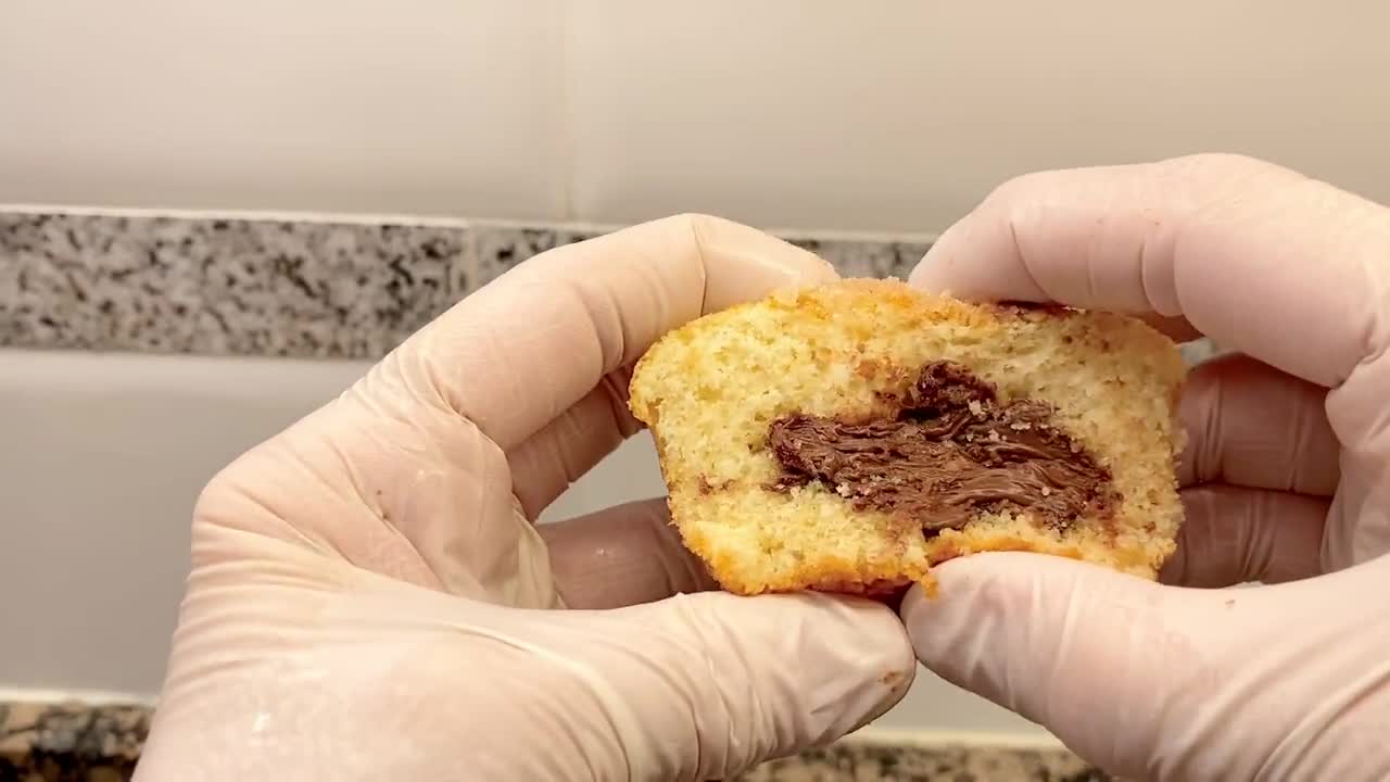 Foto del paso 12 de la receta: Muffins corazón de Nutella (Nutella heart Muffins) “Gluten Free”