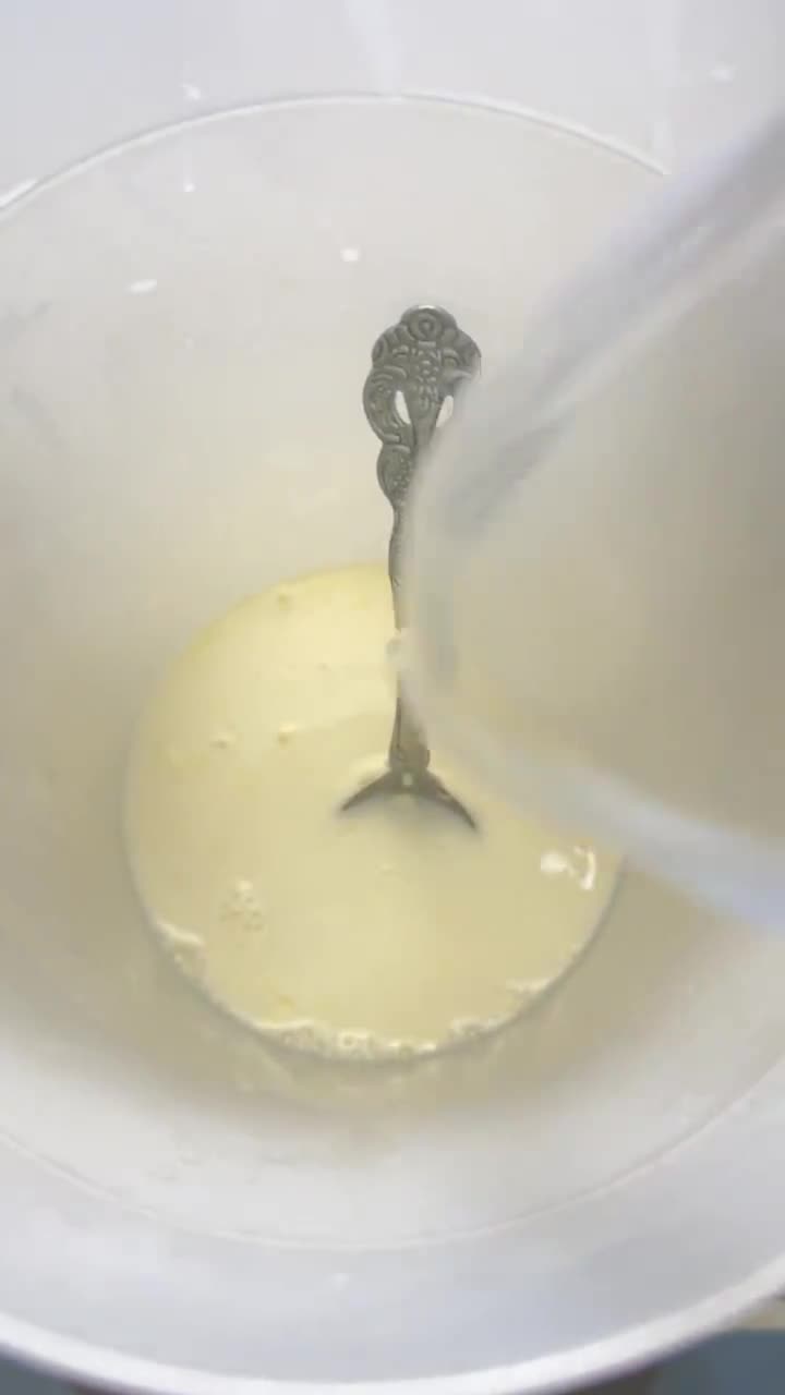 Foto langkah ke 2 dari resep Jelly Milk Lumut Buah Naga.