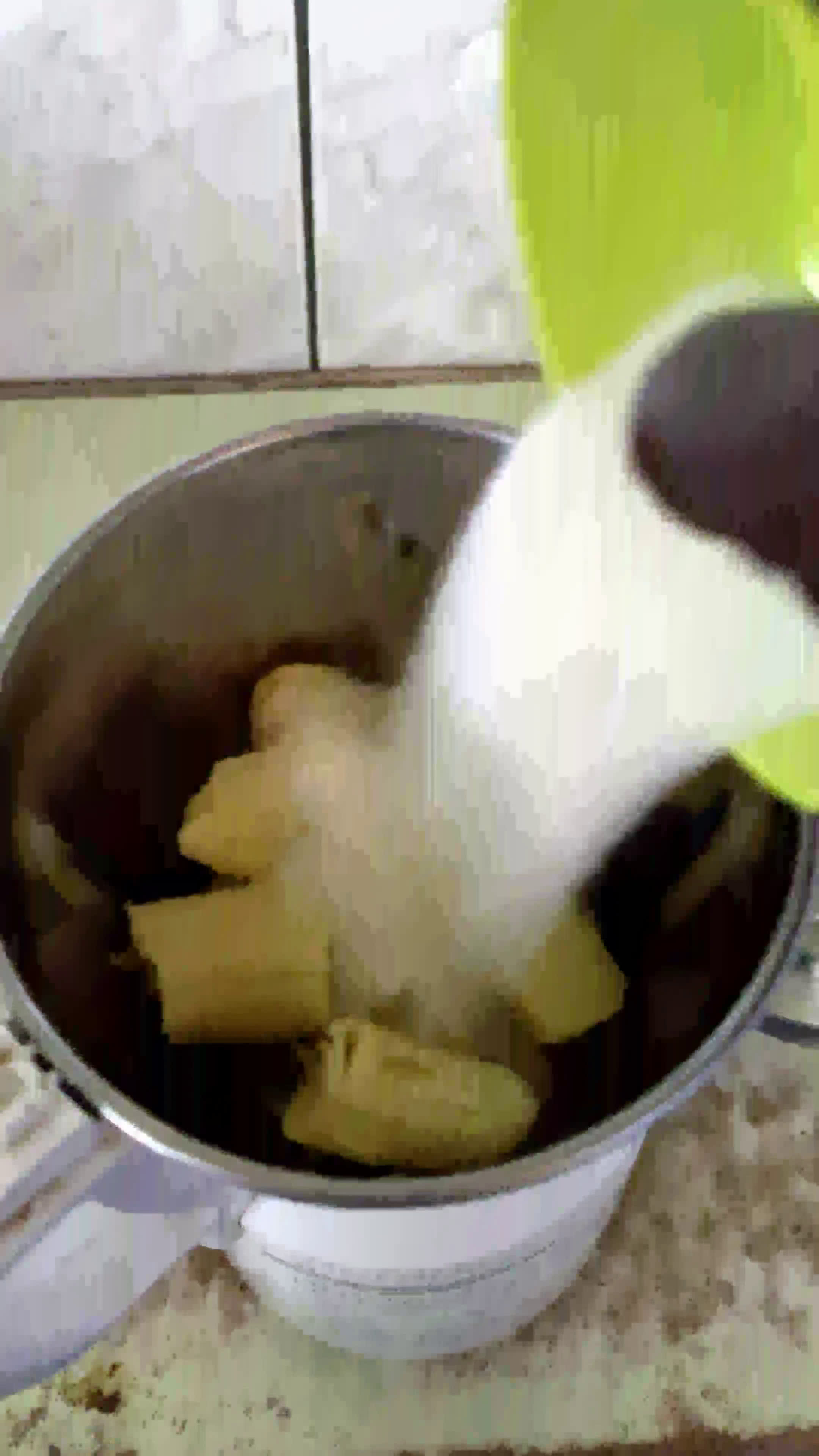 A picture of step 1 of Banana Pancake.
