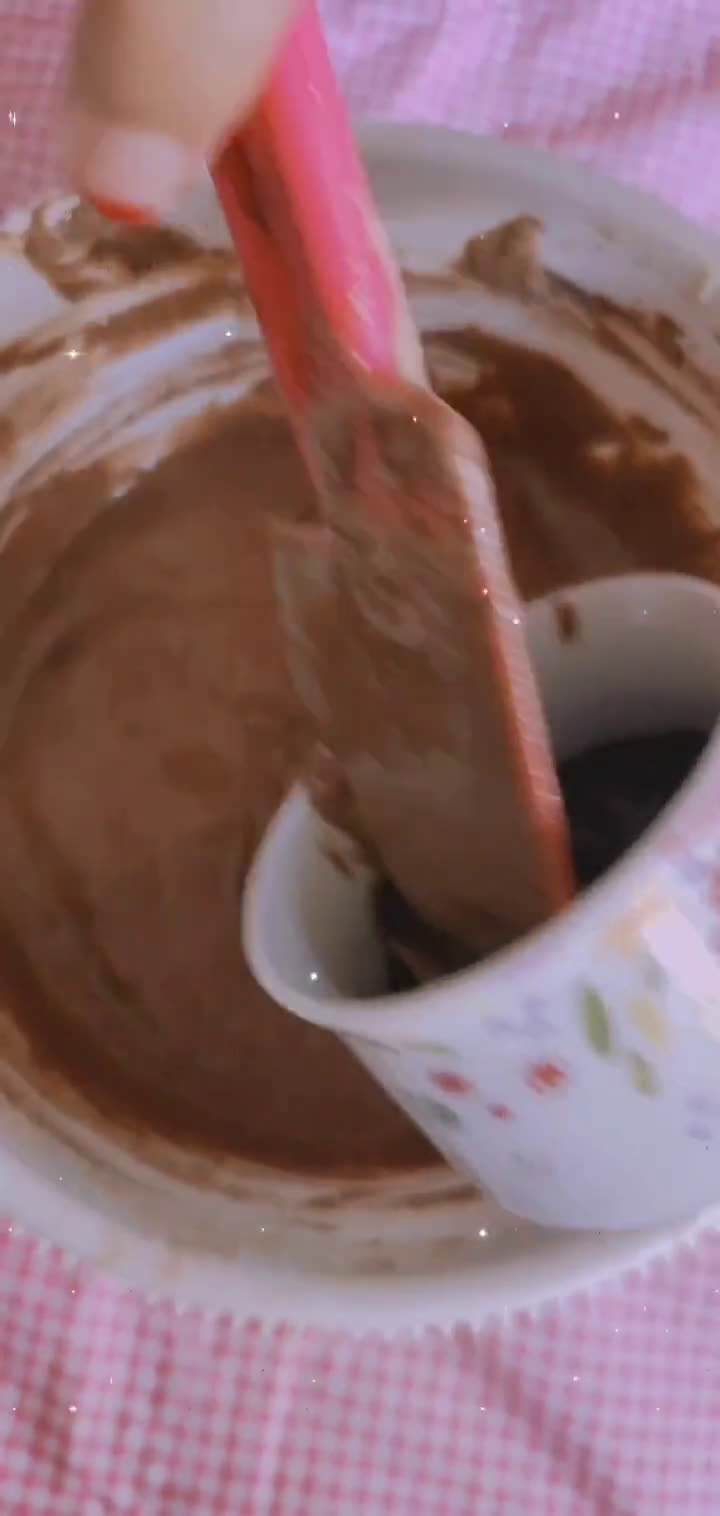 Foto langkah ke 2 dari resep Brownis kukus.
