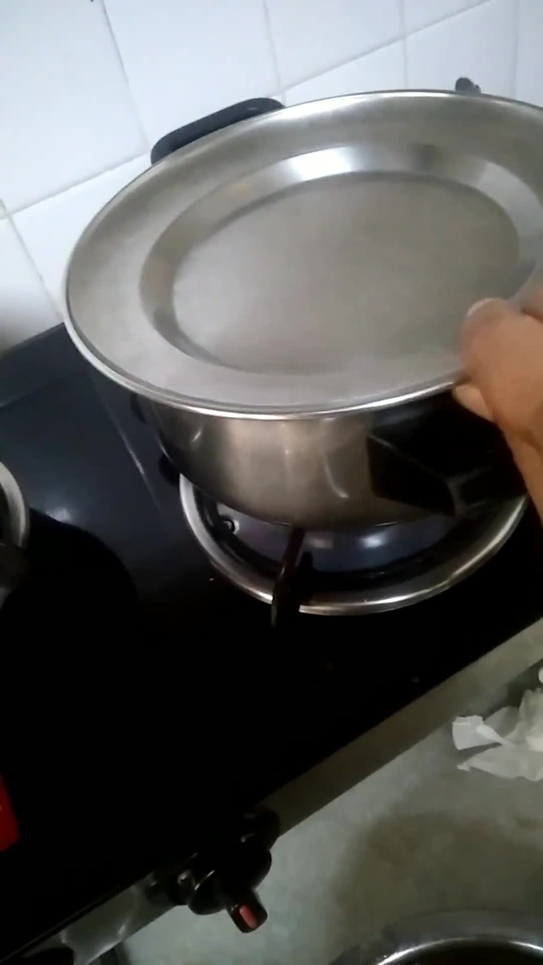 A picture of step 10 of Instant Rava Idly & Quick Sambhar.