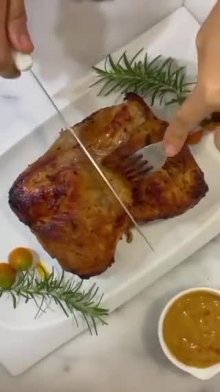 Foto del paso 8 de la receta: Pierna de cerdo en freidora de aire con gravy