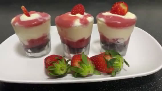 Strawberry mousse (Strawberry mousse reciep in tamil) ரெசிபி ஸ்டேப் 6 புகைப்படம்