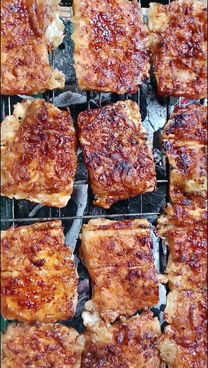 Foto langkah ke 7 dari resep Mendoan Bakar Sambal Kecap Limau.