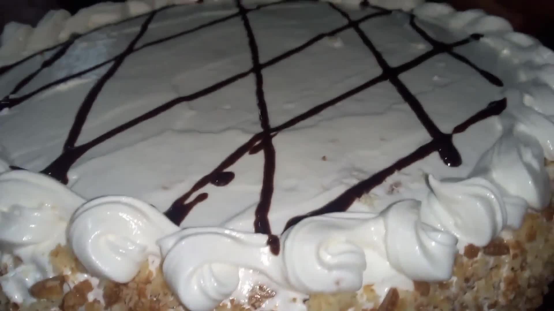 صورة لخطوة 4 من وصفة كيكة بالكريمة شونتى 🍰🍰