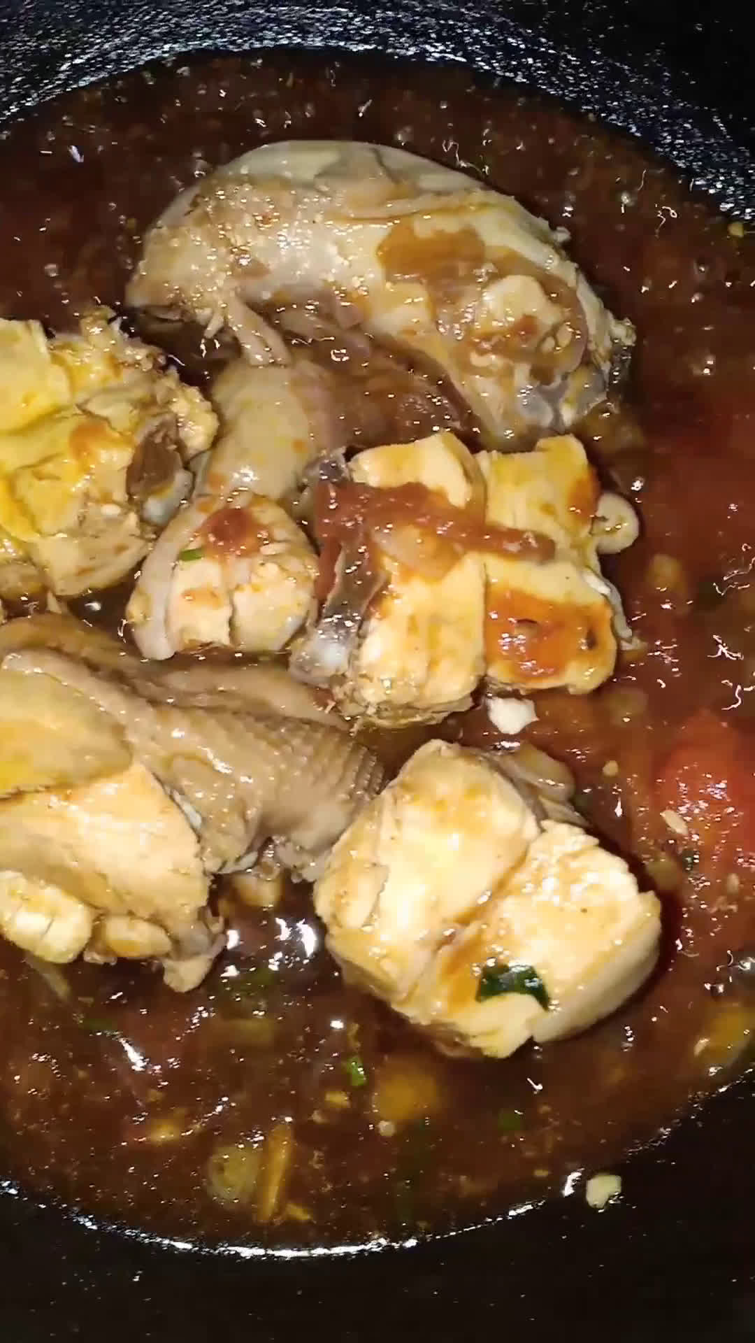 Foto langkah ke 4 dari resep Hunter Chicken (Pollo Cacciatore).