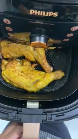 Gambar langkah 7 resipi Ayam Percik Air Fryer.