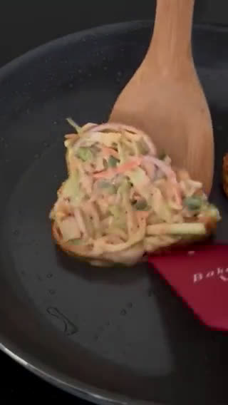 A picture of step 3 of Don’t Break My Heart Korean Crispy Pancake 🥞 🌶 ❤️.