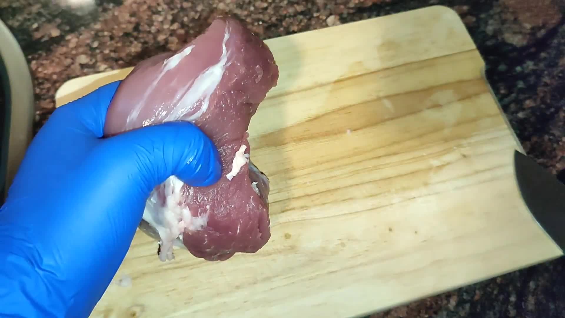 Foto del paso 1 de la receta: Mi solomillo con almendras