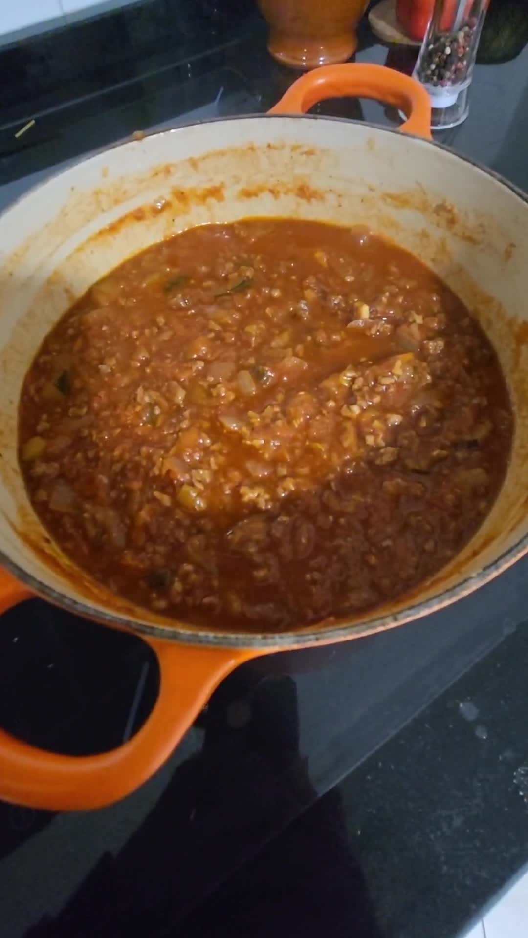 Foto del paso 6 de la receta: Pasta con salsa boloñesa