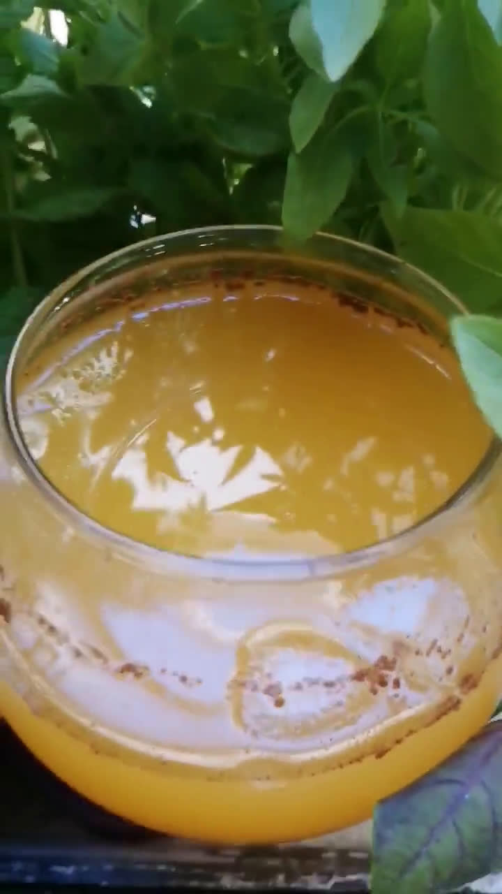 Une image de l'étape 4 de Jus d'orange cannelle miel du maquis de sartene🍯.
