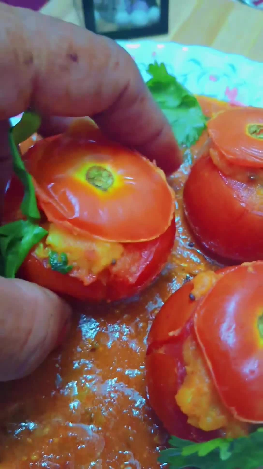 टमाटर की सब्जी 🍅 रेसिपी चरण 9 फोटो