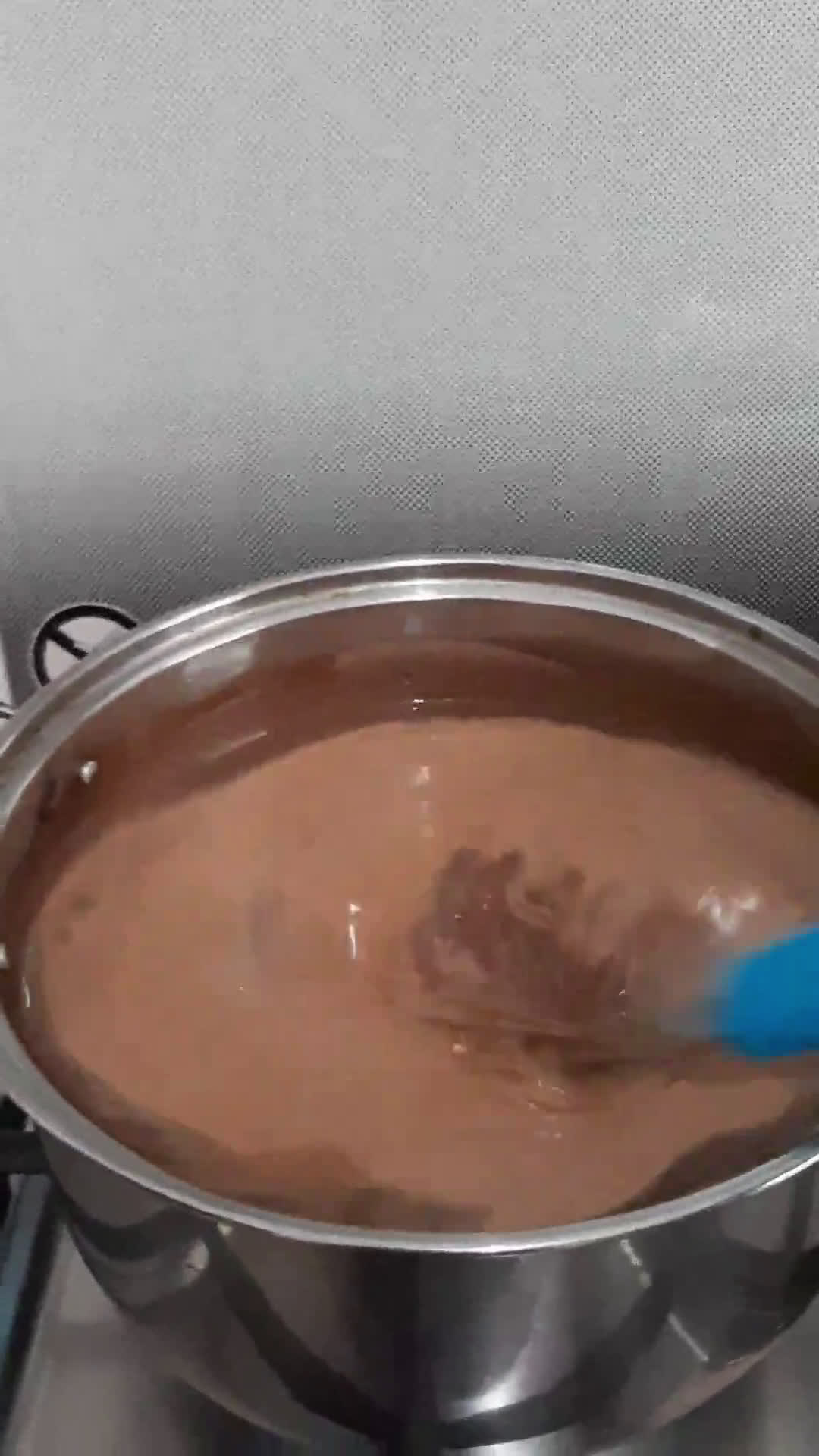Foto langkah ke 4 dari resep SiLky puding cokelat.