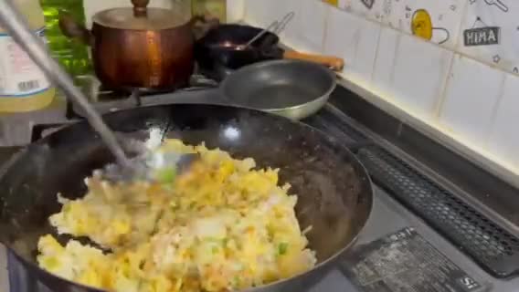 親子でチャーハン！作り方7写真