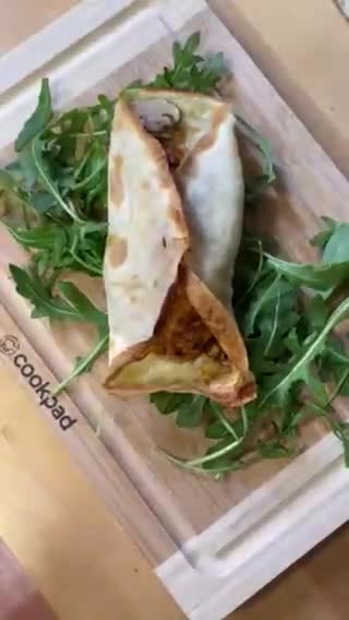 Foto del paso 10 de la receta: Crepes salados rellenos en freidora de aire