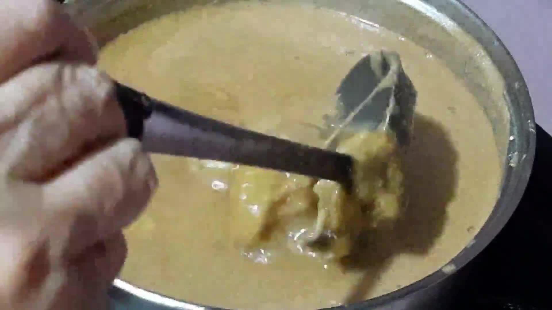 Foto langkah ke 2 dari resep Ketan kuah durian.