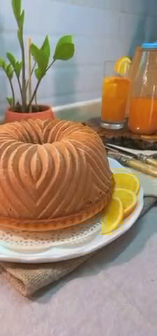صورة لخطوة 4 من وصفة كيكة البرتقال
