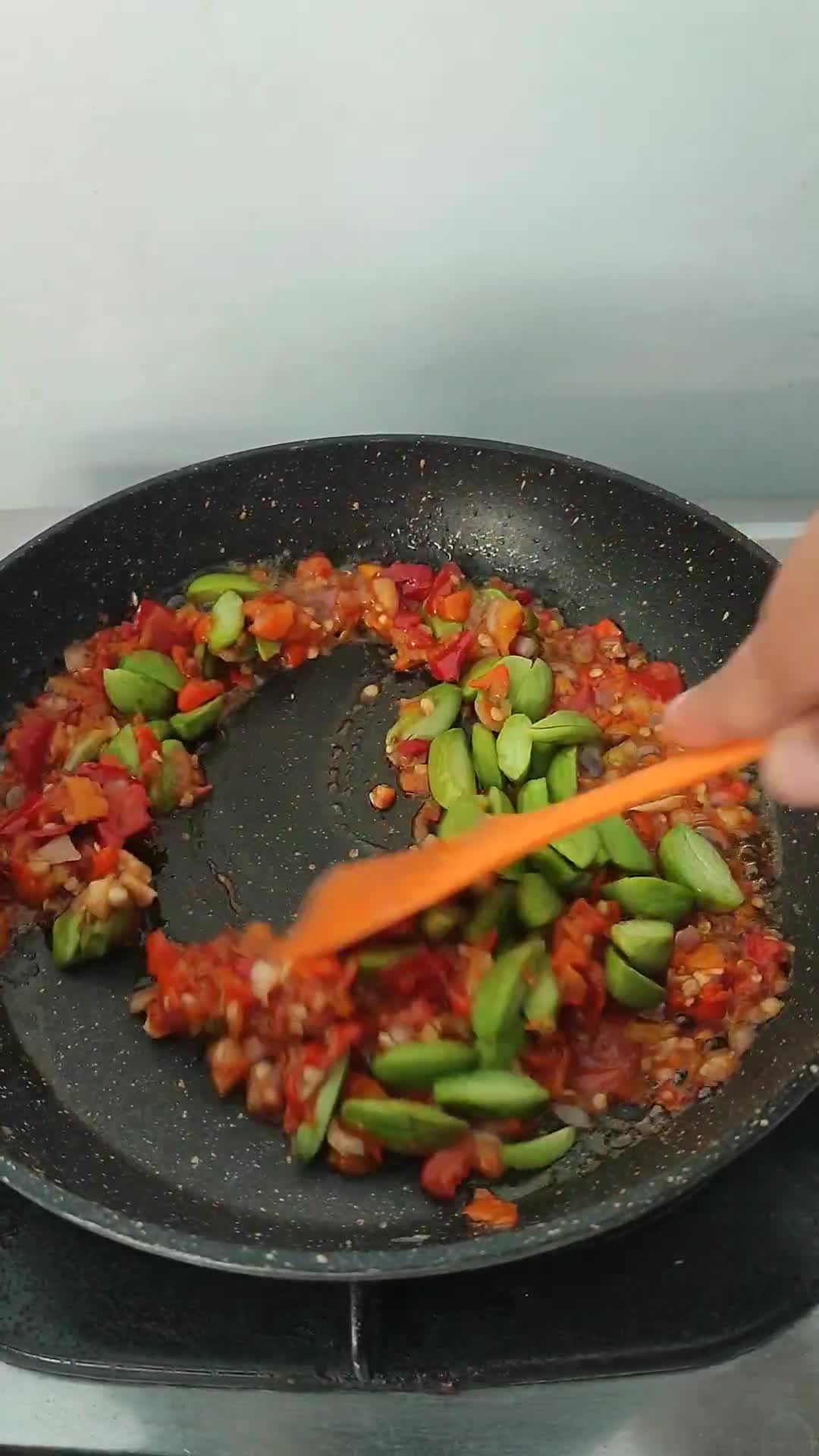 Foto langkah ke 3 dari resep Pete Sambel Terasi.