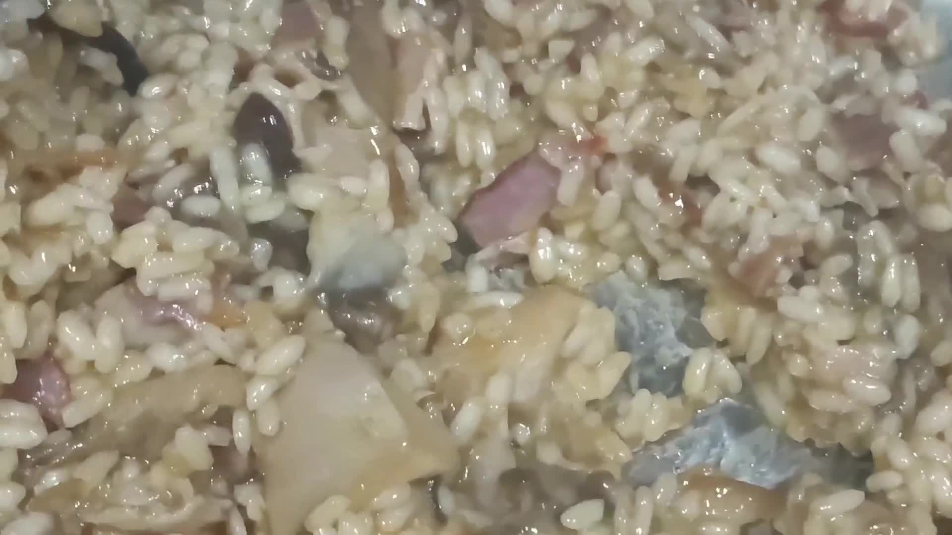Foto del paso 9 de la receta: Risotto de bacon y setas