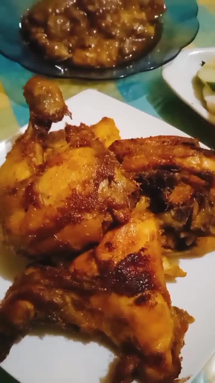 Foto langkah ke 6 dari resep Ayam goreng lalapan purnama.