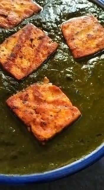 A picture of step 10 of Spinach Paneer (No Onion, No Garlic).