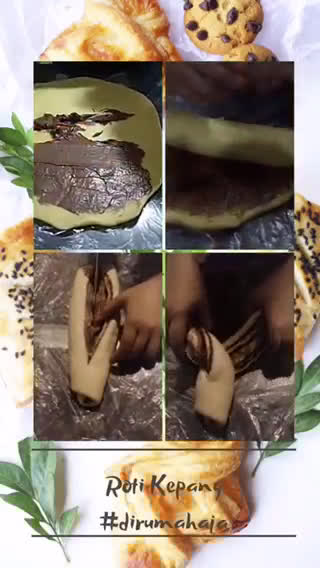Foto langkah ke 6 dari resep Roti Kepang Coklat.